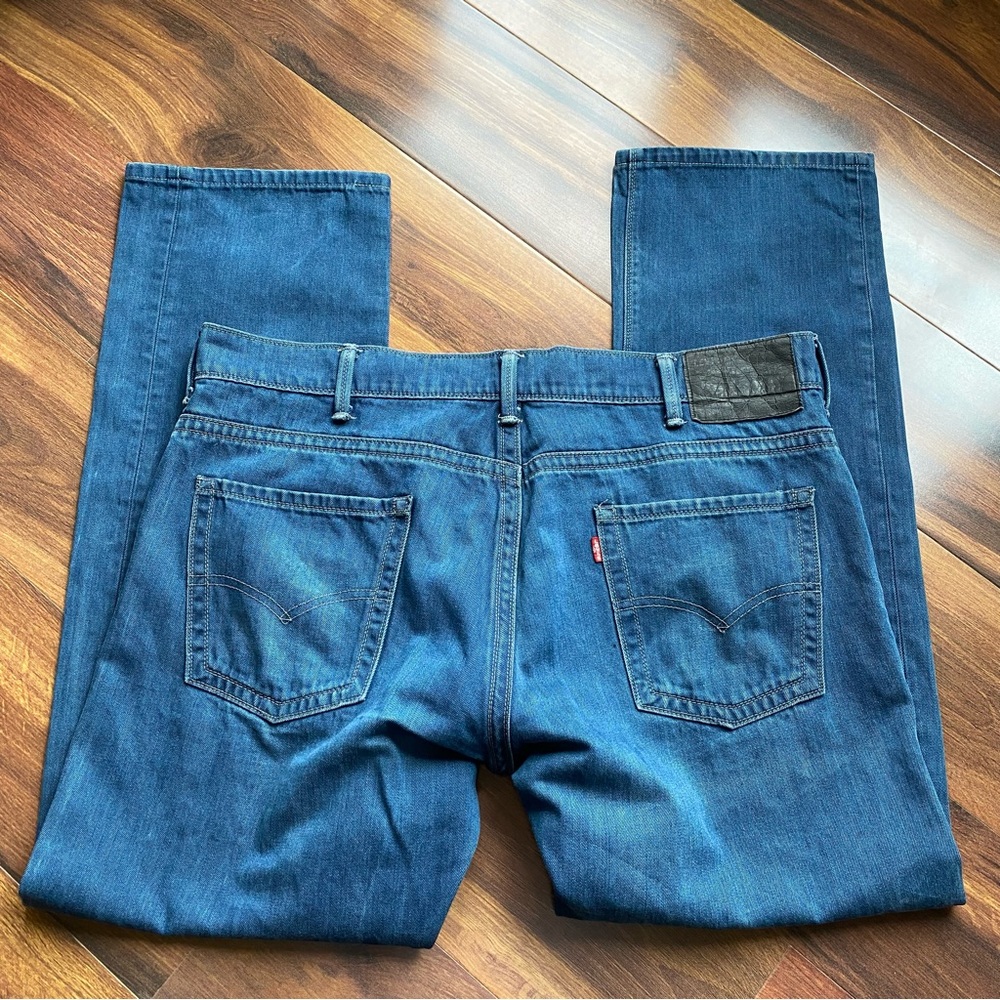 38x34 Levi’s Black Label Contrast Stitching Denim Jeans